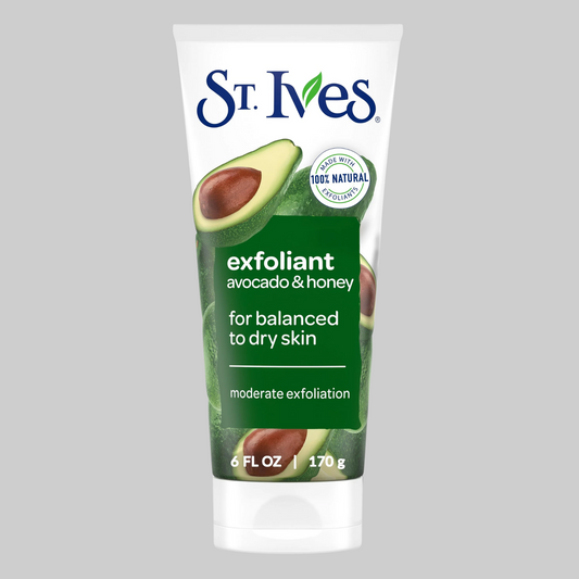 St.Ives Soft Skin Avocado & Honey Scrub, Tube, 170g