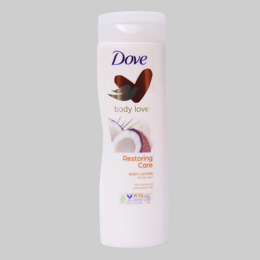 Dove Moisturiser, with Coconut Oil and Almond Milk, 400ml