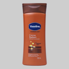 Vaseline Intensive Care Cocoa Radiant Pure Cocoa Butter Body Lotion, 100ml