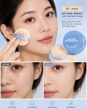 RAVE LADY Lasting Waterproof Face Powder – Oil Control Matte Compact Powder
