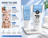 P.TWO.P Co-Enzyme Q10 Whitening Facial Foam Milk Plus Bright & White Face Wash 100ml