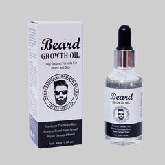 Beard Growth Oil Daily Support Formula Moisturizing Roots Repair Damaged Hair 30ml