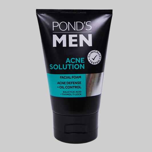 Ponds Men Acne Solution Facial Foam - 100g
