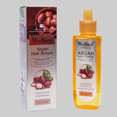 WELLICE Anti hair loss & Anti dandruff Argan Hair Serum With Comb Head 200ml