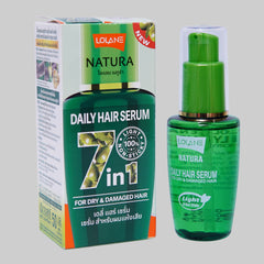 Lolane Natura Daily Hair Serum shiny Hair Care Color Damaged Ended Oil 50ml