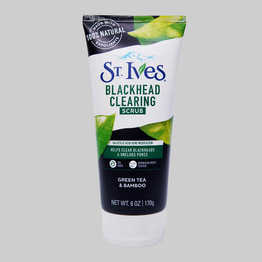 St.Ives SCRUB BLACKHEAD CLEARING GREEN TEA 170 G
