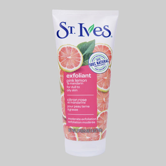 St.Ives Exfoliant Pink Lemon & Mandarin Scrub, For Dull Skin, 170g
