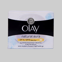 Olay Natural White Glowing Radiance Day Cream Spf 15 50g