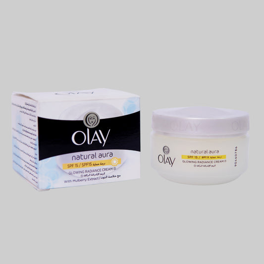 Olay Natural White Glowing Radiance Day Cream Spf 15 50g