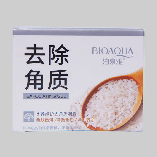 Bioaqua Brightening & Exfoliating Rice Gel Face Scrub 140g