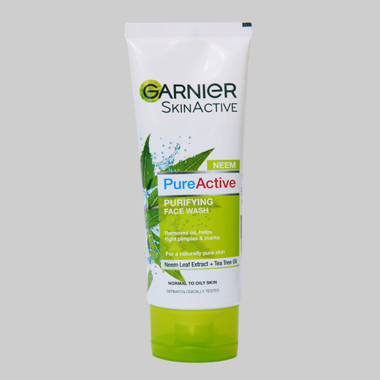 Garnier Pure Active Neem Purifying Face Wash 100ml
