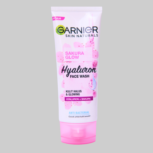 Garnier Sakura Glow Hyaluron Face Wash 100ml