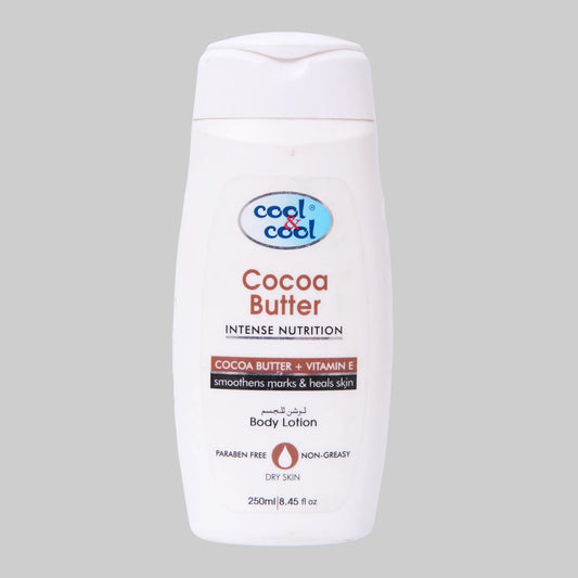 Cool & Cool Cocoa Butter + Vitamin E Body Lotion 250ml