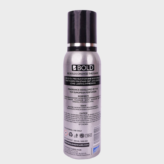 Bold Platinum Perfume body spray 120ml