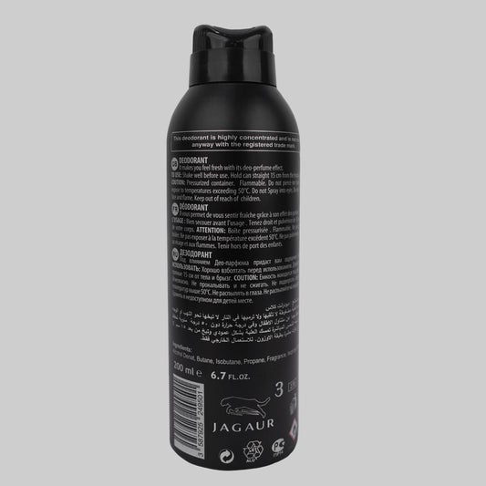 Jaguar Classic Black Body Spray 200ml