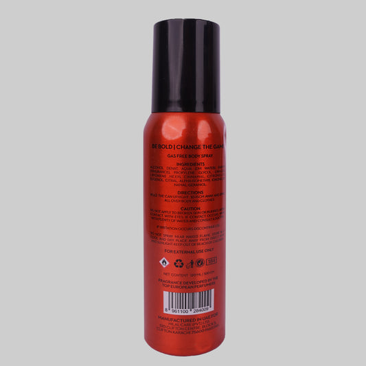 BOLD LIFE BODY SPRAY IGNITE 120 ML