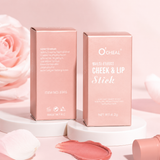 O'CHEAL Multi-Effect Cheek & Lip Stick – 2-in-1 Cream Blush & Lip Color