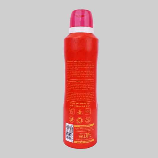 VIP Club Pearl Red Perfumed Body Spray, For Women, 200ml