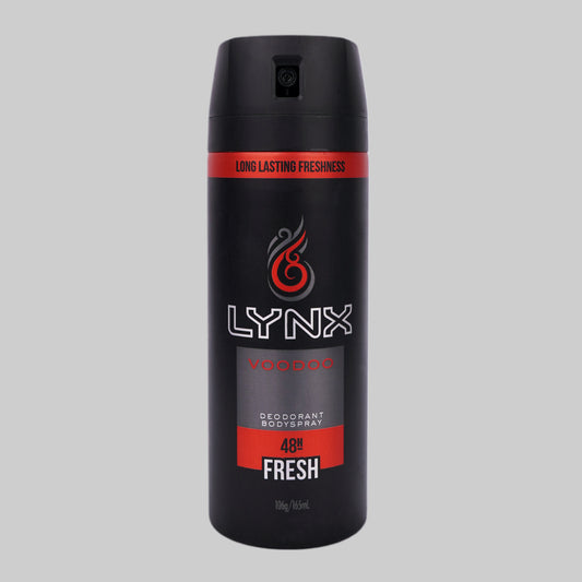 Lynx Body Spray Men Fresh 165ml Voodoo