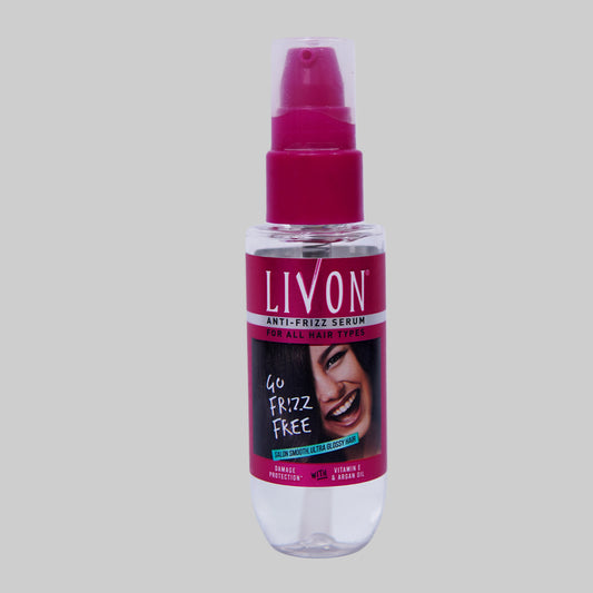Livon Anti Frizz Hair Serum All Hair Types 50ml