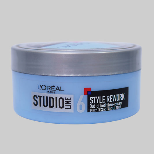 Loreal Studio Line Style Rework Out Of Bed Fibre Cream 150ml