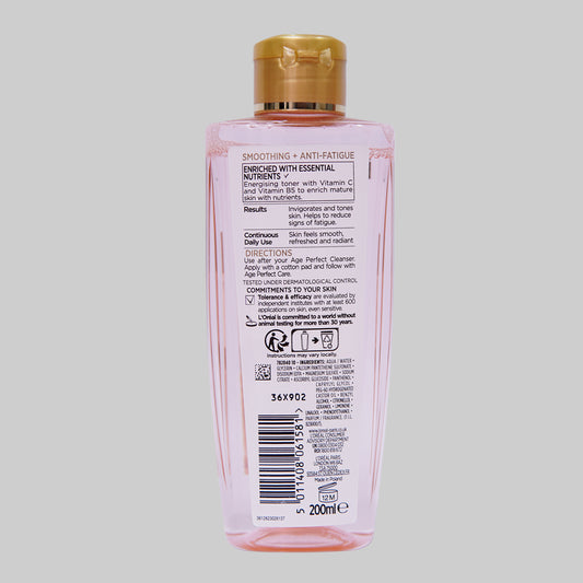 Loreal Paris - Age Perfect Refreshing Toner Smoothing & Anti Fatigue - 200ml