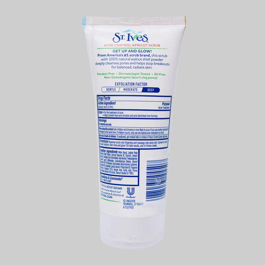 St.Ives  Acne Control Blemish Apricot Scrub 170G