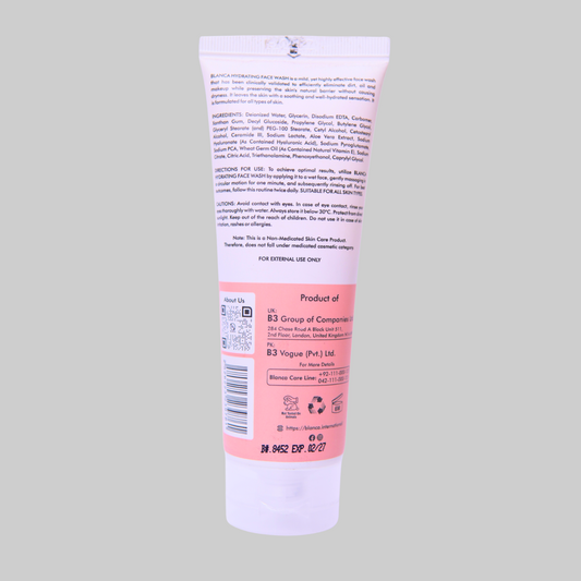Blanca Anti Dry Skin Hydrating Facewash 100ml