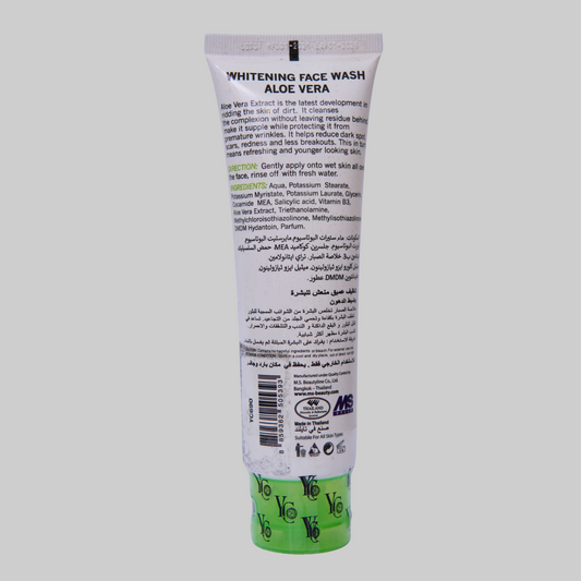 YC Whitening Aloe Vera Extract Face Wash, 100ml