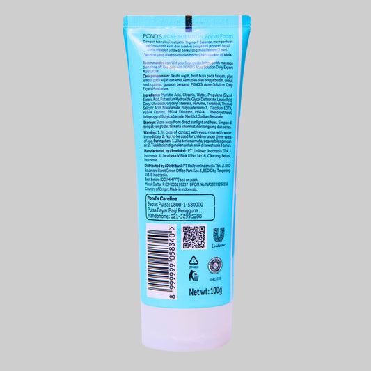 Pond’s Acne Solutions Anti Acne Facial Foam