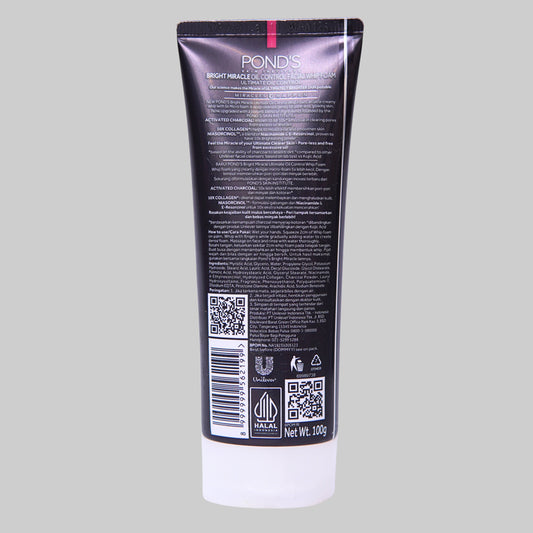 Ponds Bright Miracle Ultimate Oil Control Whip Collagen Whip Foam 100ml