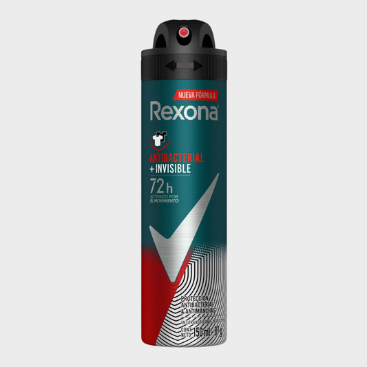 Rexona Invisible Antibacterial Deodorant Spray 150 ml